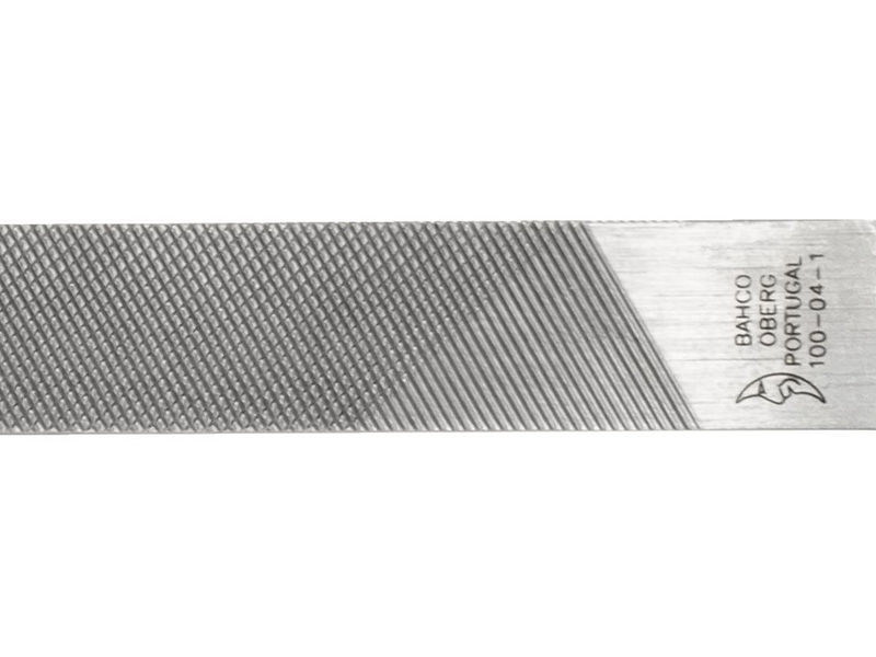 BAHCO Engineering Flat Hand Files Bastard/Second/Smooth Cut Unhandled