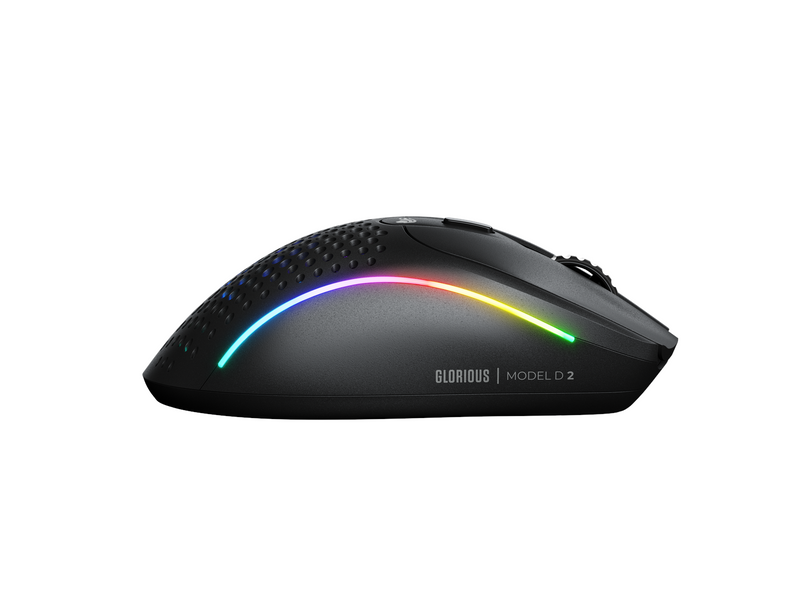 Glorious Model D 2 Wireless - Matte Black - Gaming Maus (Schwarz)