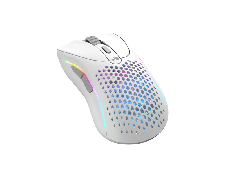 Glorious Model D 2 Wireless - Matte White - Gaming Maus (Weiß)