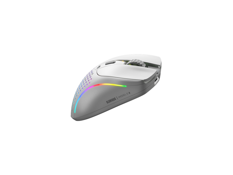 Glorious Model D 2 Wireless - Matte White - Gaming Maus (Weiß)