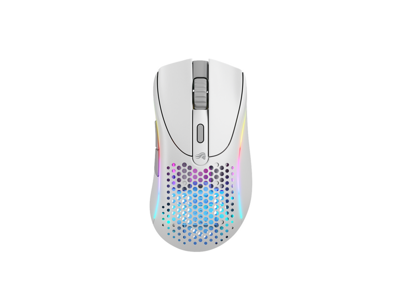 Glorious Model D 2 Wireless - Matte White - Gaming Maus (Weiß)