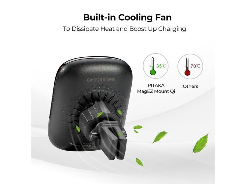 PITAKA MagMount Qi Wireless Air Vent Mount