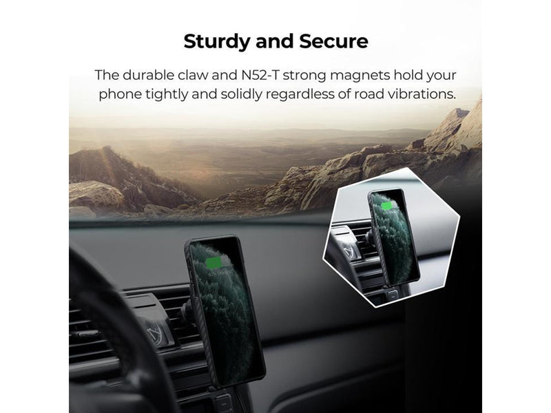 PITAKA MagMount Qi Wireless Air Vent Mount