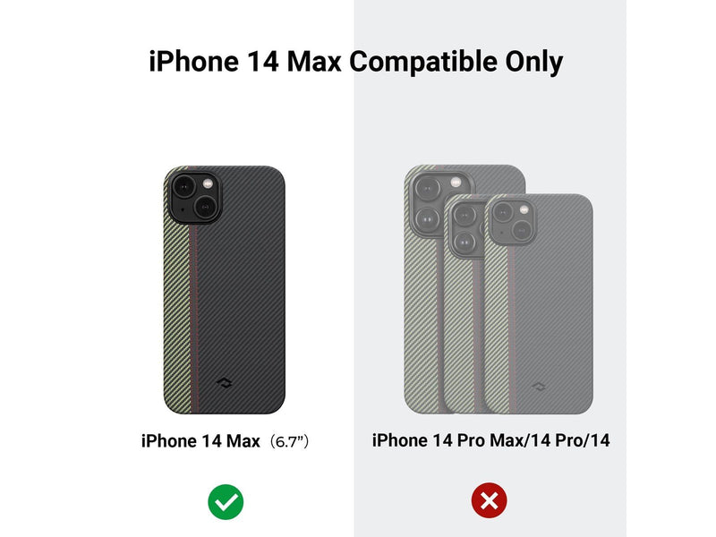 PITAKA Fusion Weaving MagEZ Case 3 - overture - iPhone 14 Plus