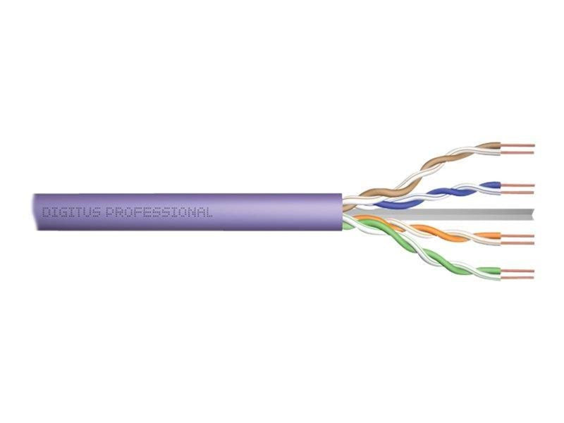 DIGITUS Professional bulk cable - 100 m - purple RAL 4005 - Lila - 100 meter