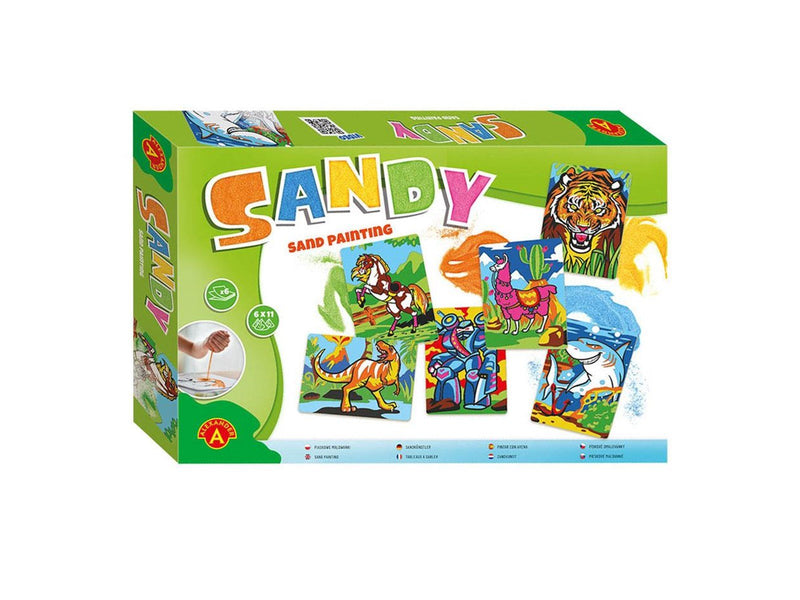Alexander Toys Sand Art Crafts Mega Pack (66 bags of craft sand)