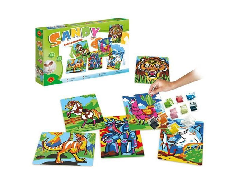 Alexander Toys Sand Art Crafts Mega Pack (66 bags of craft sand)