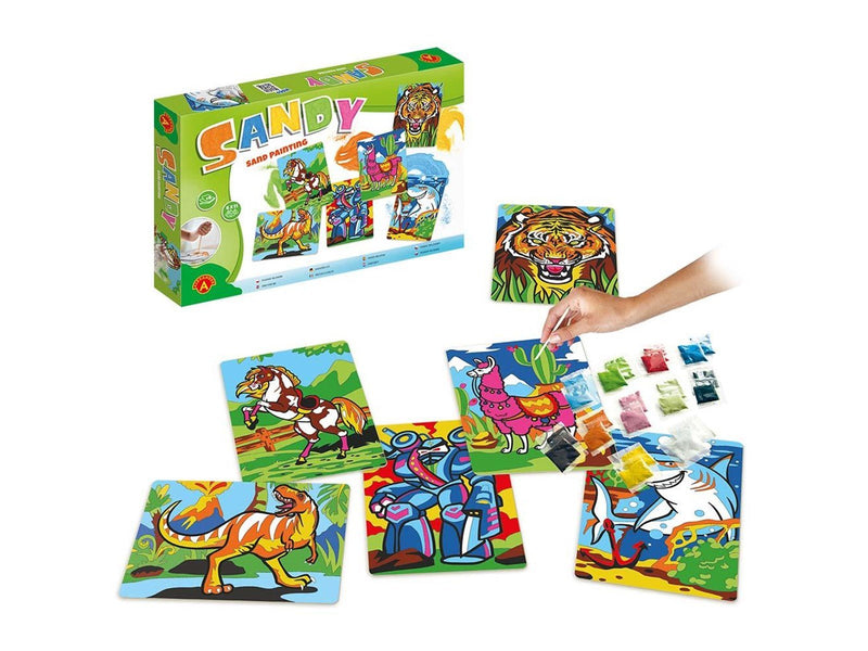 Alexander Toys Sand Art Crafts Mega Pack (66 bags of craft sand)