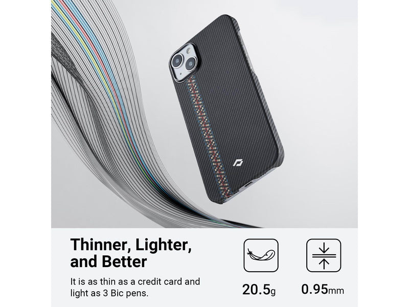 PITAKA Fusion Weaving MagEZ Case 3 - rhapsody - iPhone 14 Plus