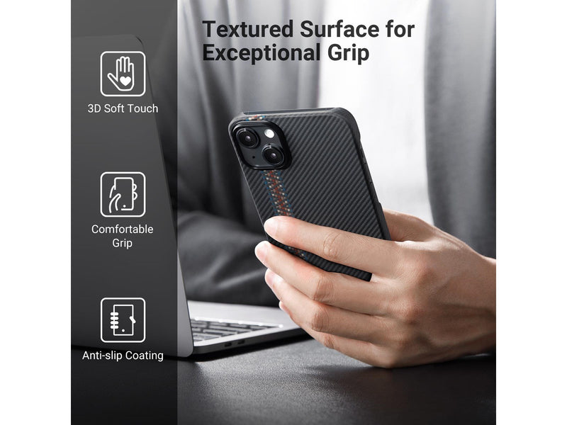PITAKA Fusion Weaving MagEZ Case 3 - rhapsody - iPhone 14 Plus