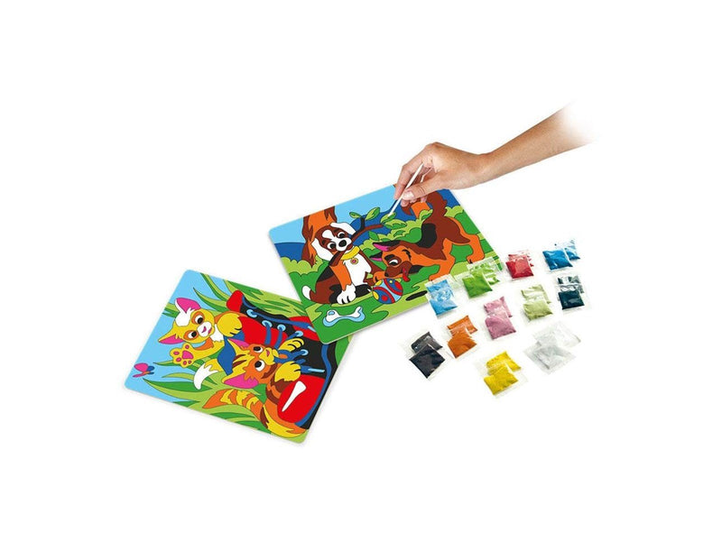 Alexander Toys Sand Art Crafts Dog + Cat