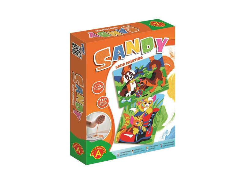 Alexander Toys Sand Art Crafts Dog + Cat