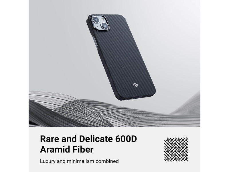 PITAKA MagEZ 3 600D case - black/grey - iPhone 14 Plus