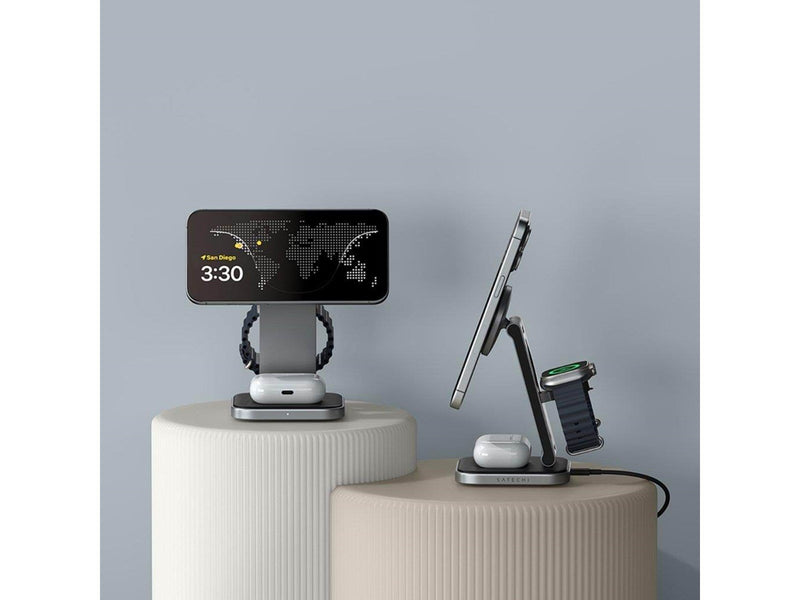 Satechi 3-in-1 Foldable Qi2 Charging Stand