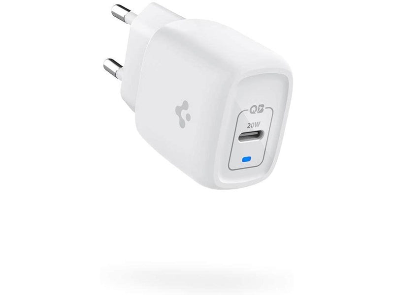 Spigen PowerArc ArcStation Pro Wall Charger White  (GaN/1-Port/ USB-C PD3.0 20W)