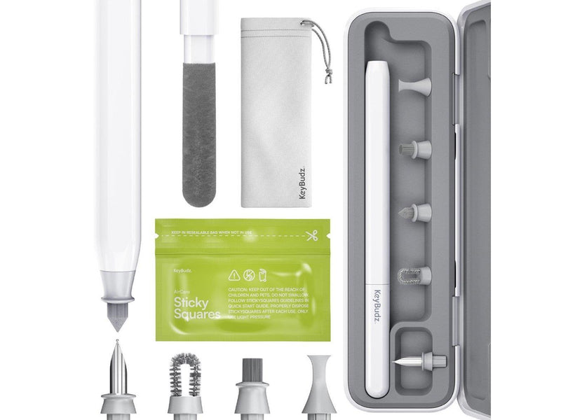 KeyBudz AirCare 2.0 Premium Cleaning Kit - Lightning and USB-C Compatible