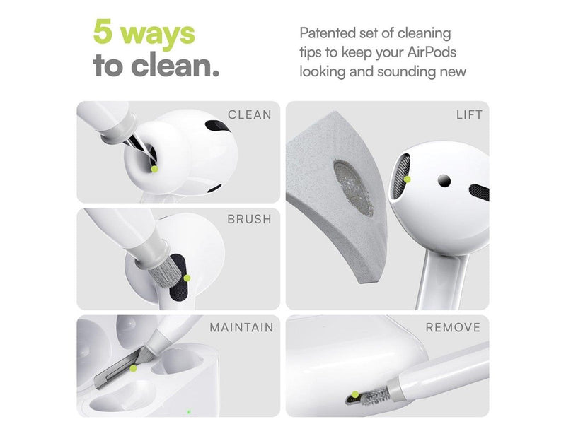KeyBudz AirCare 2.0 Premium Cleaning Kit - Lightning and USB-C Compatible