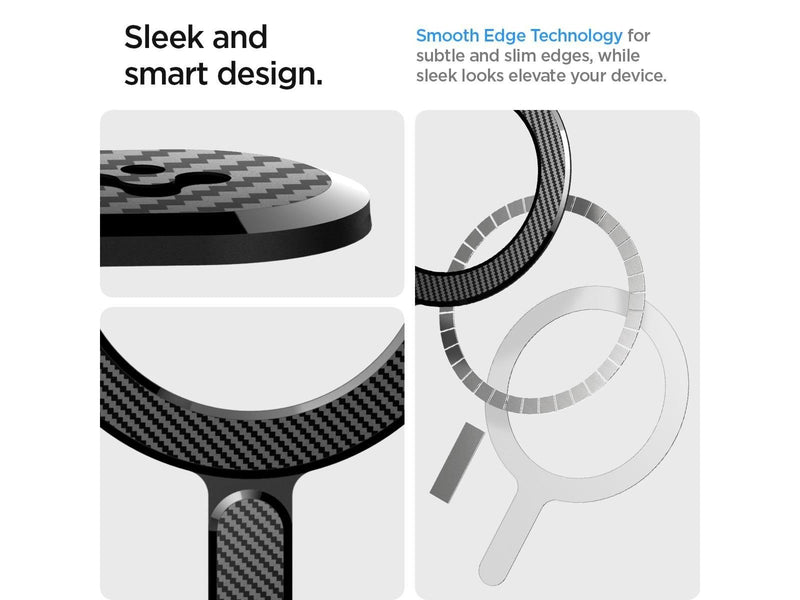 Spigen OneTap Ring Magnetic Plate - carbon