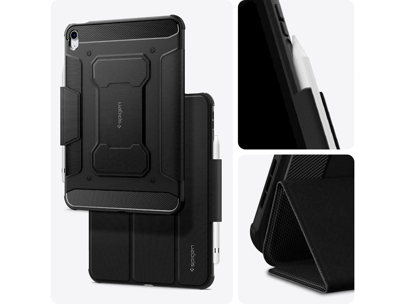 Spigen Rugged Armor Pro - Black - iPad Air 10.9" (2022/2020)/11" 2024/2025