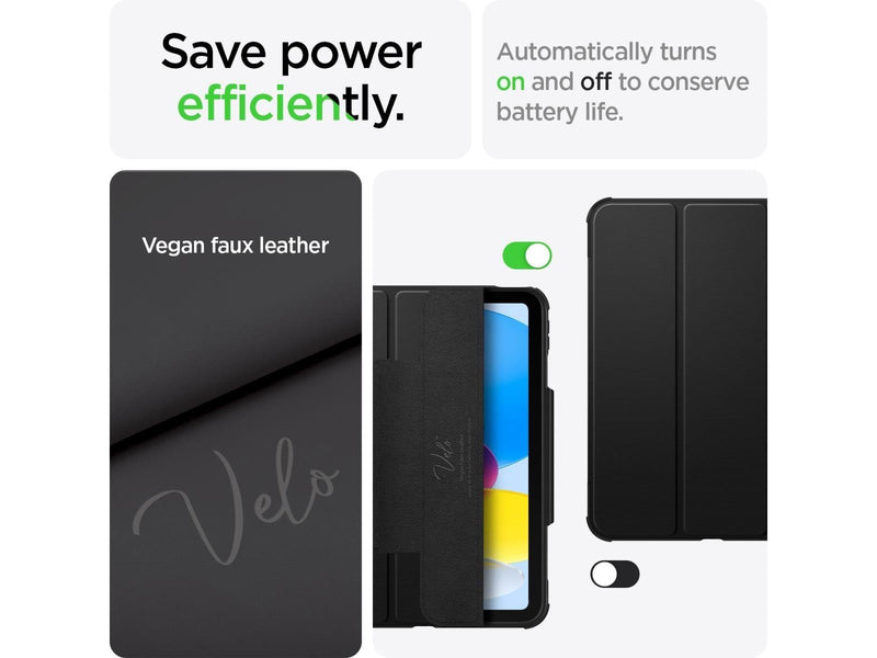 Spigen Rugged Armor Pro - Black - iPad Air 10.9" (2022/2020)/11" 2024/2025