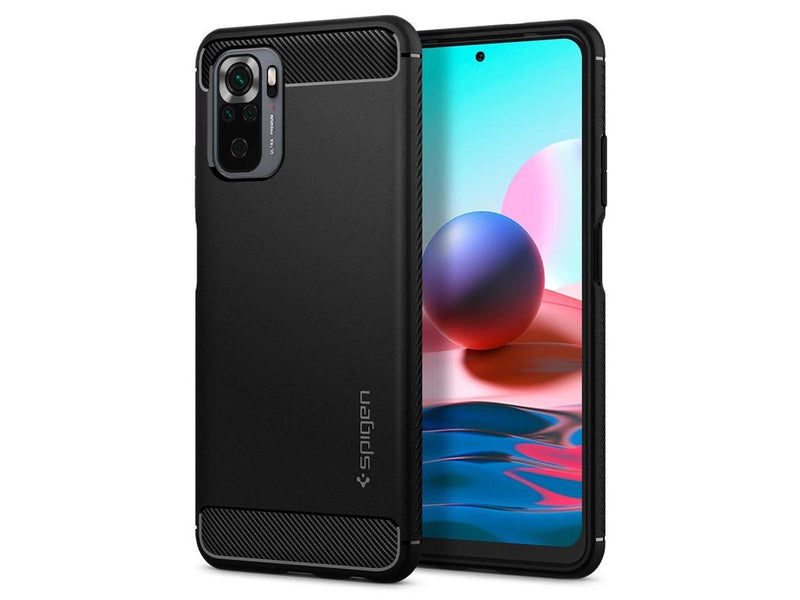 Spigen Rugged Armor - black - Xiaomi Redmi Note 10/10S