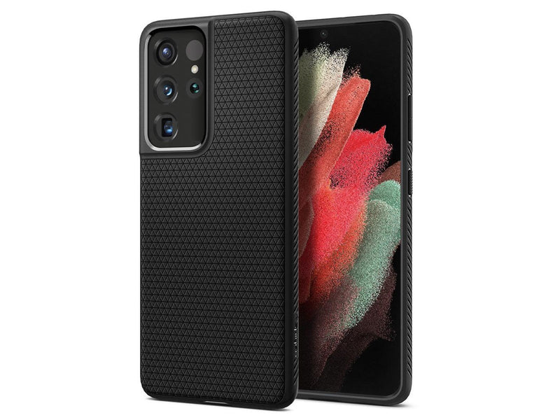 Spigen Liquid Air - black - Samsung Galaxy S21 Ultra
