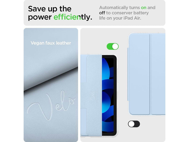 Spigen Ultra Hybrid Pro - Sky Blue - iPad Air 10.9" (2022/2020)/11" 2024/2025