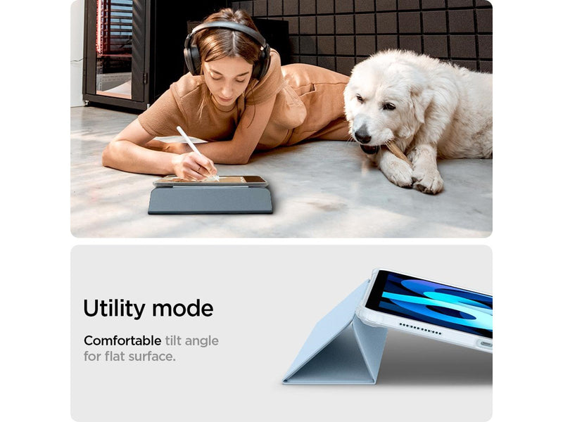 Spigen Ultra Hybrid Pro - Sky Blue - iPad Air 10.9" (2022/2020)/11" 2024/2025