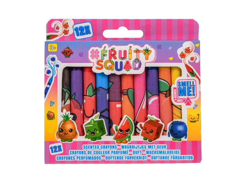 Canenco Fruity Squad Crayons with Fragrance 12pcs.