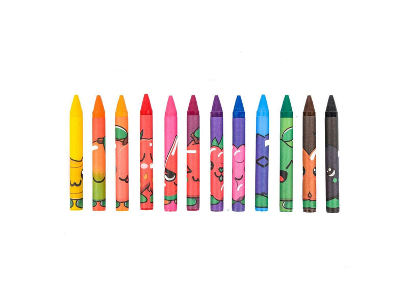 Canenco Fruity Squad Crayons with Fragrance 12pcs.