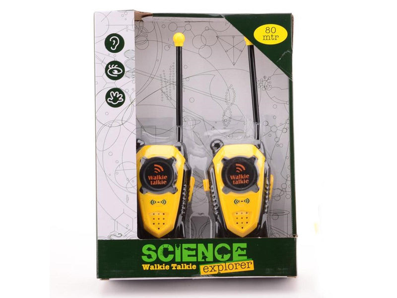 Johntoy Science Explorer Walkie Talkie