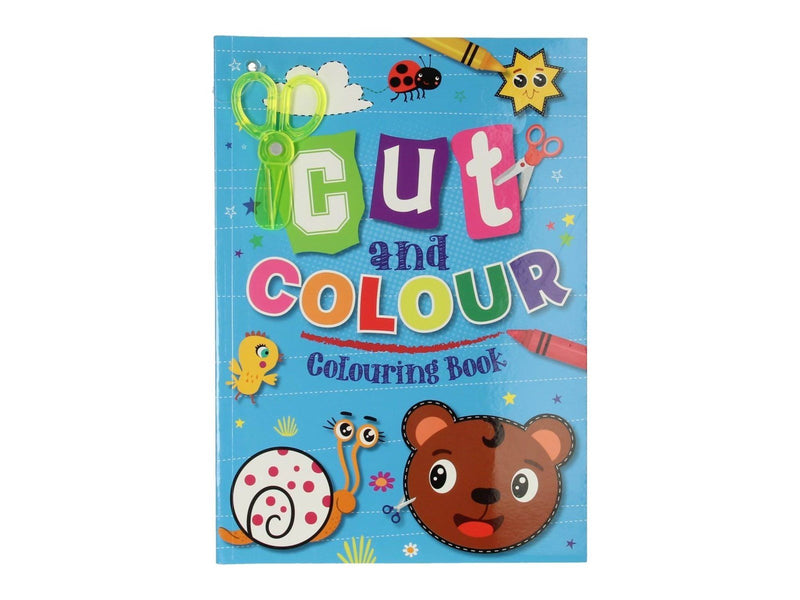 Wins Holland Cutting and Coloring Book with Safe Scissors