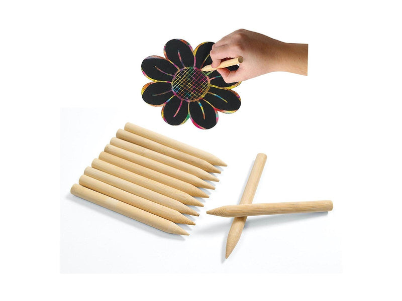 Colorations - Wooden Scriber Set of 48