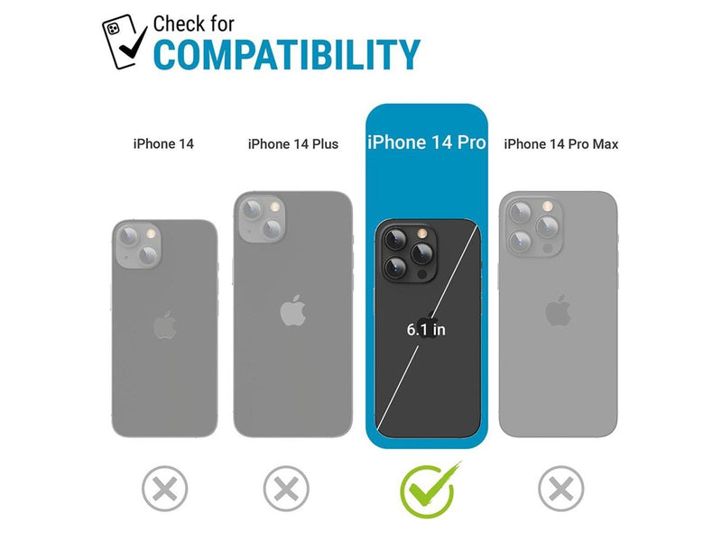 Catalyst Total Protection case - black - iPhone 14 Pro