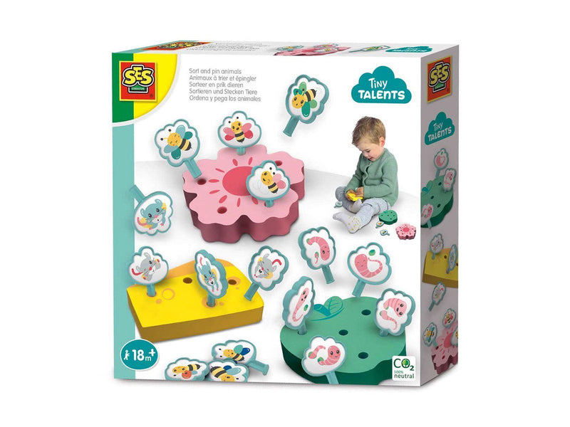 Tiny Talents - Sort and Pin Animals