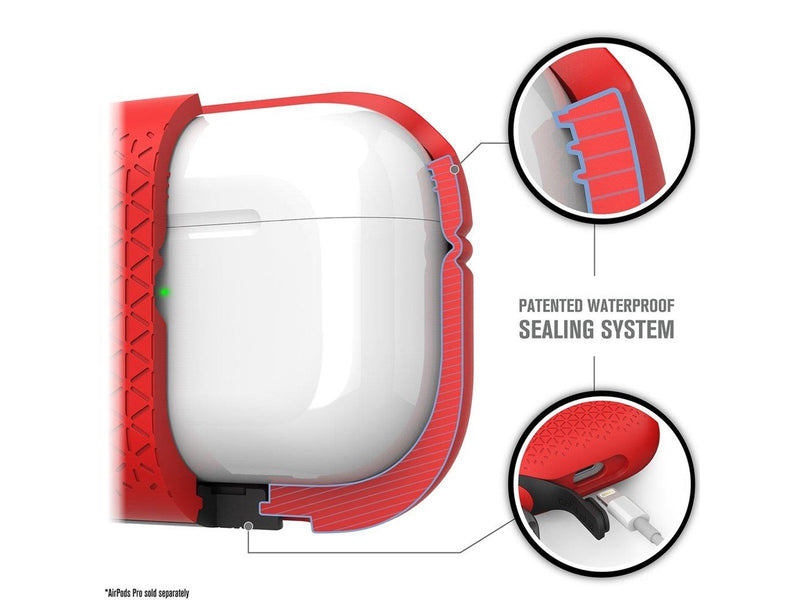 Catalyst Waterproof Premium - red - AirPods Pro