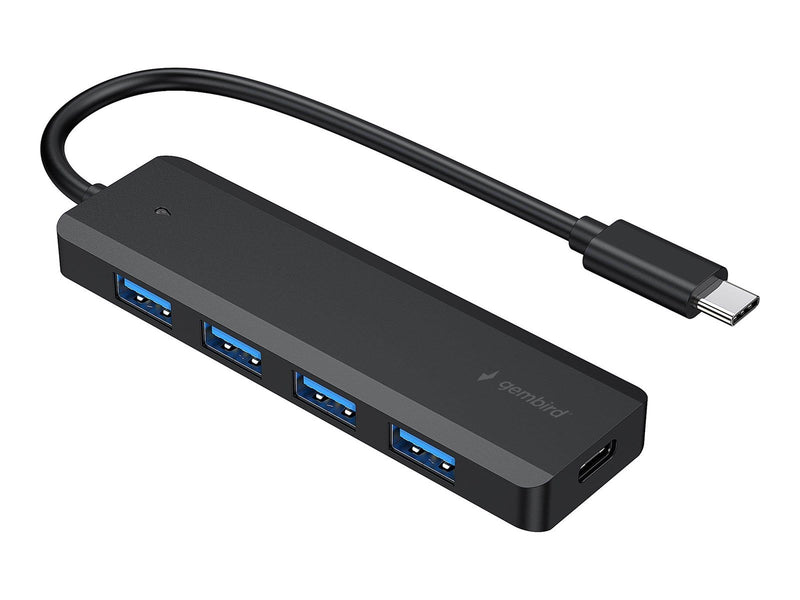 Gembird UHB-CM-U3P4P-01 - hub - type-C - 4 ports USB-Hubs - USB 3.2 - 4 - Schwarz