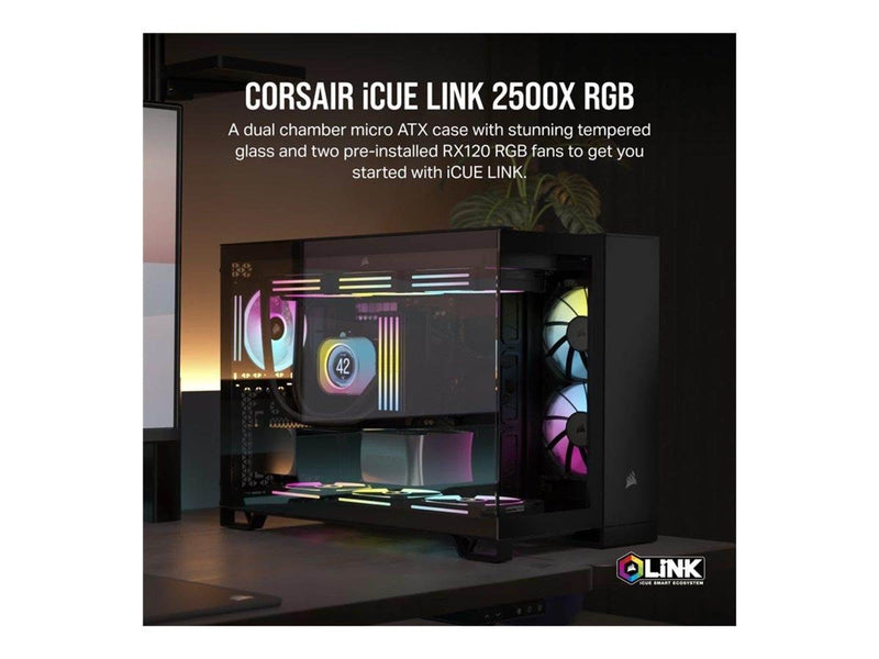 Corsair iCUE LINK 2500X RGB - Gehäuse - Tower - Schwarz