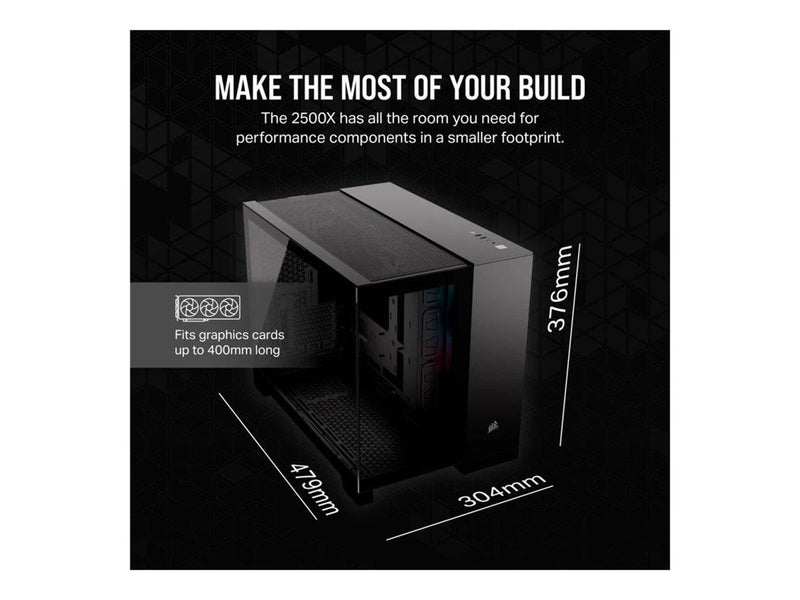 Corsair iCUE LINK 2500X RGB - Gehäuse - Tower - Schwarz
