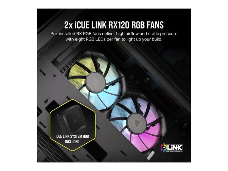 Corsair iCUE LINK 2500X RGB - Gehäuse - Tower - Schwarz