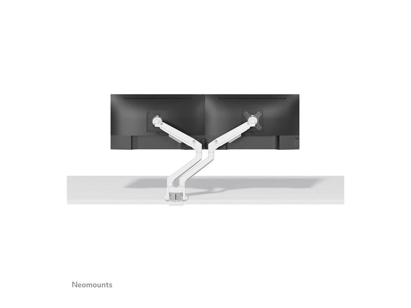 Neomounts NEXT Slim DS70-250WH2 mounting kit - full-motion - for 2 monitors - white