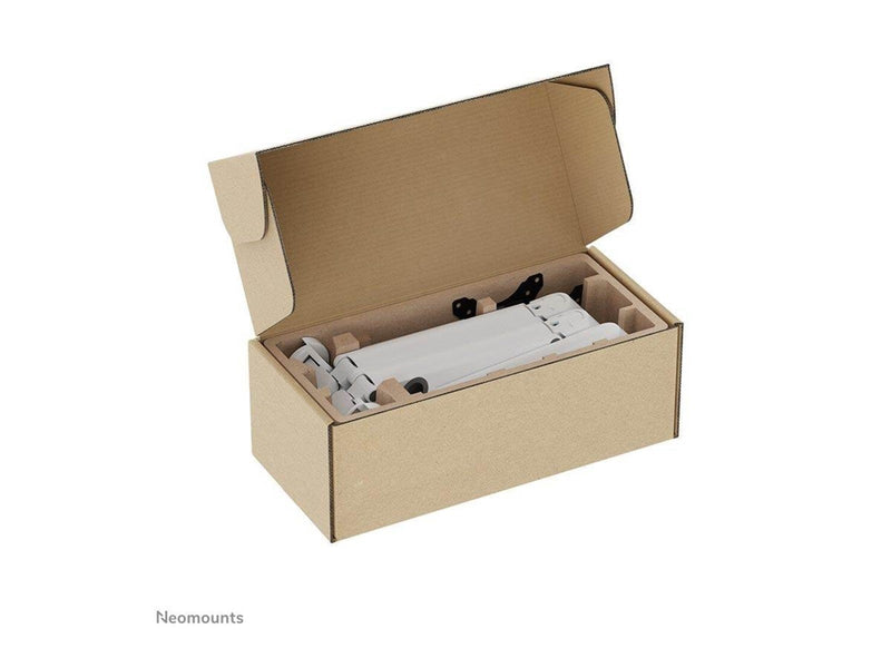 Neomounts NEXT Slim DS70-250WH2 mounting kit - full-motion - for 2 monitors - white