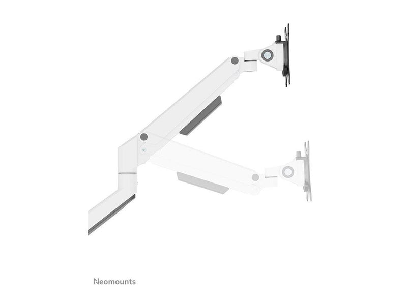 Neomounts NEXT Slim DS70-250WH2 mounting kit - full-motion - for 2 monitors - white