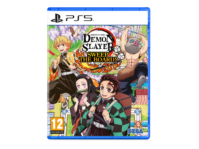 Demon Slayer: Kimetsu no Yaiba - Sweep the Board! - Sony PlayStation 5 - Party - PEGI 12