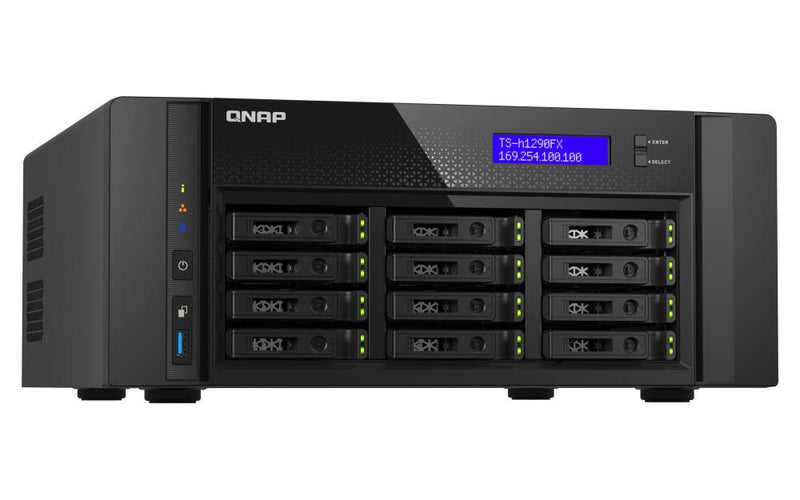 QNAP NAS TS-h1290FX-7302P-128G 12-Bay