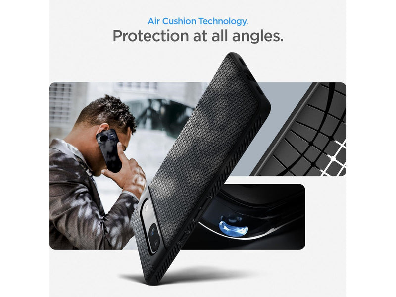 Spigen Liquid Air - matte black - Google Pixel 8a