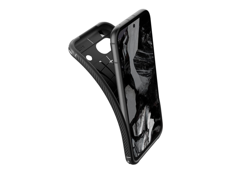 Spigen Rugged Armor - matte black - Google Pixel 8a