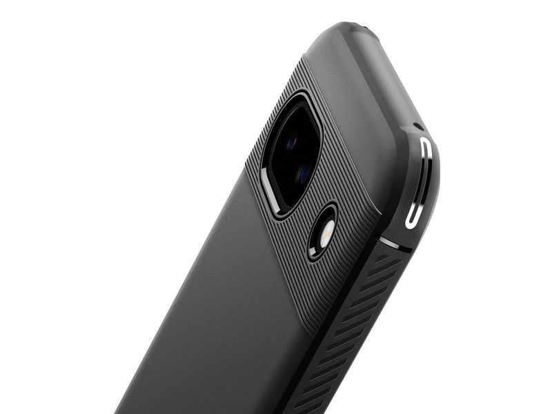Spigen Rugged Armor - matte black - Google Pixel 8a