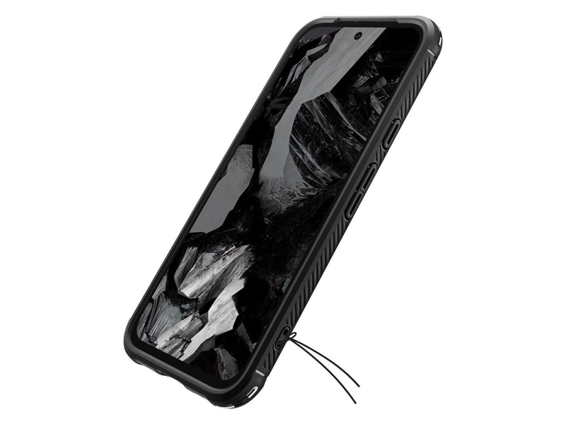 Spigen Rugged Armor - matte black - Google Pixel 8a