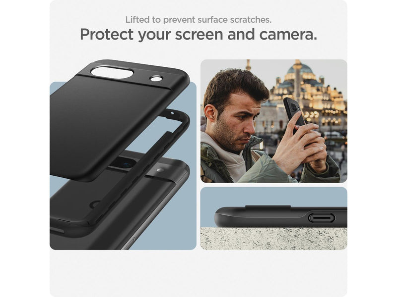 Spigen Thin Fit - black - Google Pixel 8a